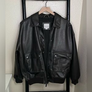 American Eagle The Ziegler Sisters Bomber Jacket size M